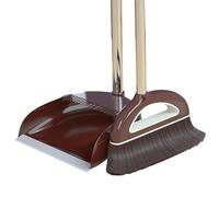 Ensemble De Pelle À Poussière Et Balai À Long Manche, Balai Droit À Long Manche, Pelle À Poussière Facile À Utiliser avec Barre Haute, Ensemble De Nettoyage Intérieur Et Extérieur | Balai Magique