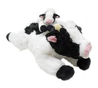 Ensemble de peluche de vache en peluche mre et bb | Animal en peluche super moelleux | Jolie peluches pour la chambre pour enfants | Animaux e