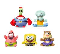 Ensemble De Peluches SpongeBob SquarePants - Micro Teenies Collection 5-Pack