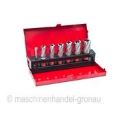 Jeu 6 fraises 14-24mm embout Weldon pour perceuse magnetique Holzmann mbm7tlg