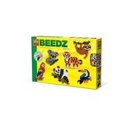 SES Creative- Perles à Repasser-Animaux de la Jungle, 06303, Coloré