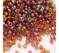 Ensemble De Perles En Verre Multiformat, Perles De Semences Japonaises Iridescentes, Transparentes Et Colorées Pour Bracelet Diy, Collier, Gland, Tailles Multiples (1680pcs De 1,5 Mm, 720pcs De 2 Mm,
