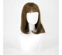 Ensemble De Perruques Pour Femmes Aux Cheveux Moyens Et Longs, Perruque Légèrement Bouclée À Boucle Intérieure