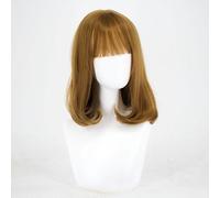 Ensemble De Perruques Pour Femmes Aux Cheveux Moyens Et Longs, Perruque Légèrement Bouclée À Boucle Intérieure