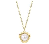 Ensemble De Pétales En Or GN416W Collier De Perles En Or 9 Carats