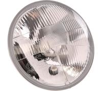 Ensemble de phare 12V-H4 - 8709.15/2 Halogène - avec support de feu de position - TS, ETS, ETZ, - Ø178 mm - Verre bombé, hauteur de construction basse