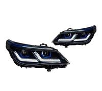 ensemble de phare avant Voiture Pour BMW E60 2003-2009 523i 530i Angel Eye LED Phare DRL Hid Bi Xénon Jeu phares(03-06 Pre Lci)