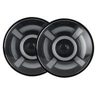 Ensemble De Phare Fonctionnel 2x voiture 7 pouces phare Led salut/bas H4 Halo Angle yeux DRL pour Jeep pour JK TJ pour phare de voiture tout-terrain assemblage de phare(Couleur:14 50w Halo light Black
