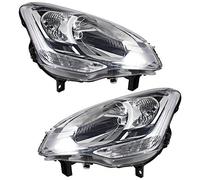 Ensemble de phares Berlingo II B9 de 2008-12 H4 avec moteurs de réglage inclus