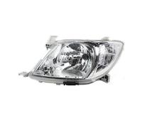 Ensemble de phares compatible avec Toyota pour Hilux 2008 2009 2010 - Boîtier de phare avant de voiture sans ampoules 81130-0K210 81170-0K210 (droite) (gauche)