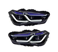 Ensemble de phares de voiture for BMW X1 F48 F49 2016 2017 2018 2019 lentille de projecteur avant feux clignotants DRL accessoires automobiles(Original Halogen)