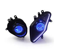 Ensemble de phares LED - FWVASJYDF - ShiChiBa89 - Blue Demon Eye - 55W - Universel