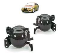 Ensemble de phares pare-brouillard en verre transparent noir pour BMW E60 E61...