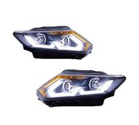 Ensemble de phares pour Nissan X-Trail 2014-2016, Feux de Circulation diurnes, Feux de Brouillard à Faisceau bi-xénon, phares Angel Eyes Plug and Play, 1 Paire Gauche et Droite