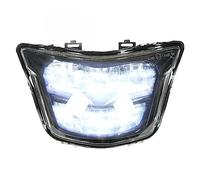 Ensemble de phares xtevu, moto de lampe à LED de moto Remplacement de lumière avant compatible avec y15 y15z y15zr (Transparent)