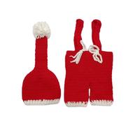 Ensemble De Photos De Noël Pour Nouveau-né Costume De Vacances Pour Bébé Accessoires De Séance Photo Faites Votre Première Saison De Vacances Accessoires Spéciaux De Séance Photo Costume Chapeau