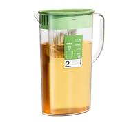 Ensemble de pichet infuseur à eau - Pichet à thé glacé de 2 L, récipient à boissons pour de fruits, bouilloire de service pour boissons froides | Conception étanche et sûre pour le ré