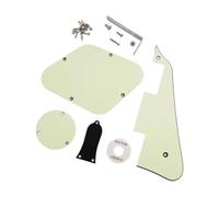 Ensemble de pickguard pour guitare, interrupteurs de arrière de commande, couvercle de cavité avec vis de, accessoires simples, facile à installer, couvercle de à gratter pour de
