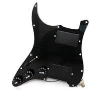 Ensemble de pickguard pré-câblés pour guitare Stratocaster compatible avec les micros Humbucker actifs de style 81/85, câblage sans soudure 2V1T 3 voies ST Kit de mise à niveau pour guitare électrique