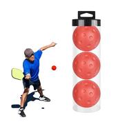Ensemble de pickleball silencieux - Balles en mousse PU souple 74 mm | Balles d'entraînement en intérieur silencieuses pour l'entraînement, les exercices et les jeux récréatifs, balles de Pickleball