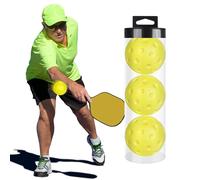 Ensemble de Pickleball Silencieux - PU Foam 7,4 cm / 2,91 Pouces Soft Ball | Conception d'éponge légère sans Bruit pour la Pratique intérieure | Équipement d'entraînement Durable