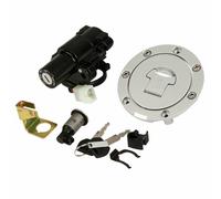 Ensemble de pièces d'allumage Comprenant : Bobine de stator de magnéto, contacteur d'allumage, Verrouillage, Bouchon de Remplissage d'essence et clé pour Moto CBR600 F4 F4i