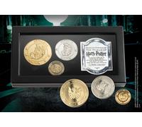 Ensemble de pièces de monnaie Harry Potter Bank of Gringotts Noble Collection