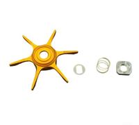 Ensemble de pièces de moulinet DAIWA pour ZILLION Baitcasting pour modèles 1514 1516 1520 (main droite doré foncé)