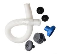 Ensemble de pièces de piscine de 1,5 pouces - Buse de jet d'entrée | Comprend une buse d'entrée, une grille de crépine de sortie, un adaptateur de tuyau, des joints d'étanchéité ; assure un