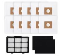 Ensemble de pièces de rechange essentielles pour aspirateur traîneau EUREKA NEN170 avec filtres et sacs à poussière