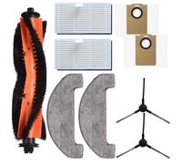 Ensemble de pièces de rechange pour aspirateur robot MONSGA MS1 MAX, accessoire d'aspirateur pour aspirateur robot MONSGA MS1 MAX, brosse principale, chiffon serpillère, filtre, sac à poussière