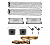 Ensemble de pièces de rechange pour aspirateur robot MOVA Z60 Ultra/Z60 SA comprenant brosses latérales principales, filtres, sacs à poussière et chiffons à rouleau