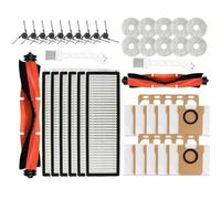 Ensemble de pièces de rechange pour aspirateur robot Xiaomi 5 PRO et OV21CN avec filtre HEPA brosse assemblée serpillère et sacs à poussière (C)
