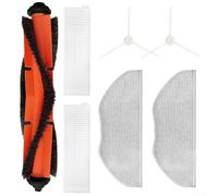 Ensemble de pièces de rechange pour aspirateurs robot LG CordZero R3-Prime - Comprend une brosse principale, une brosse latérale, un filtre et un kit de serpillère (A)