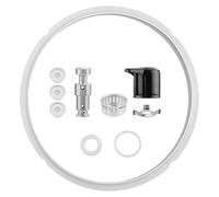 Ensemble de Pièces de Rechange pour Instant Pot Duo 5-Qt, 6-Qt, 22 et 24 cm de Diamètre Intérieur et Extérieur Anneau d'Étanchéité en Silicone pour Accessoires d'Autocuiseur Essentiels de Cuisine