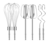 Ensemble de pièces mélangeur d'œufs, batteur, costume for fouet à ballon électrique, accessoires cuisine, 6 Pour Pâtisserie Cuisine
