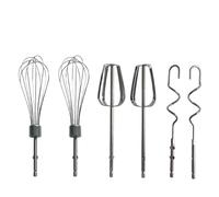 Ensemble de pièces mélangeur d'œufs électrique, batteur, costume for fouet à ballon, accessoires cuisine, 6 Pour Pâtisserie Cuisine