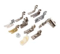 Ensemble de pieds-de-biche pour machine à coudre professionnelle, kit pratique et universel, pour pied-de-biche domestique