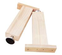 Ensemble de pieds de lit réglables universels pour lit, canapé et meubles, robustes, 24 à 26 cm, hauteur idéale pour remplacer le sommier à lattes et les pieds de canapé, améliore la stabilité et le