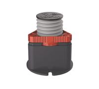 Ensemble de pieds de receveur de douche Cricabac Fit Valentin noir/orange/gris 86mm 4 pièces