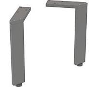 Geberit Ensemble de pieds 502330JK1 réglables 22,5–23,3 cm finition lave 2 pièces