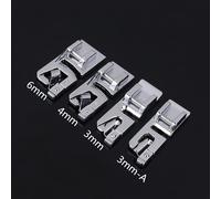 Ensemble De Pieds Presseurs Pour Machine À Coudre, Accessoires De Couture, Ourlet Étroit Roulé, Outils De Couture Ménagers, Cercle De Broderie, 1 Pièce, 3mm, 4mm, 6mm