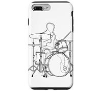Ensemble de pièges à dessin pour batteurs Coque pour iPhone 7 Plus/8 Plus