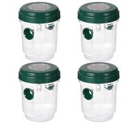 Ensemble De Pièges À Guêpes, Piège À Frelons Géants Asiatiques, Piège À Guepes Et Frelon Extérieur Réutilisable À Double Entrée, pour Jardin Balcon Extérieur(Green,4pcs)
