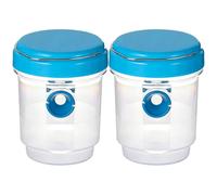 Ensemble De Pièges À Guêpes, Piège À Frelons Géants Asiatiques, Piège À Guepes Et Frelon Extérieur Réutilisable À Double Entrée, pour Jardin Balcon Extérieur(Blue,2pcs)