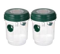 Ensemble De Pièges À Guêpes, Piège À Frelons Géants Asiatiques, Piège À Guepes Et Frelon Extérieur Réutilisable À Double Entrée, pour Jardin Balcon Extérieur(Green,2pcs)