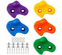 Ensemble De Pierres D'escalade Pour Enfants - 15 Pièces, Prises D'escalade Robustes, Colorées, Pour Mur D'escalade, Tour De Jeu