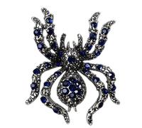 Ensemble de pierres polyvalentes, broche d ' Halloween, accessoire de costume d ' arachnide pour revers, manteaux, robes, chapeaux