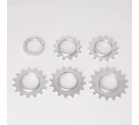 Ensemble de pignon et bague de verrouillage pour vélo à pignon fixe 13T, 14T, 18T - Matériau en acier pour vélo de piste (13T)