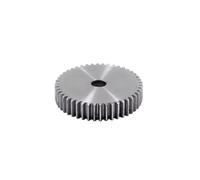 Ensemble de pignons, 1 pièces Module 1 engrenage droit 8-19 dents d'épaisseur 10mm 45# pignon de Transmission en métal en acier au carbone(18 Teeth(Bore 10mm)